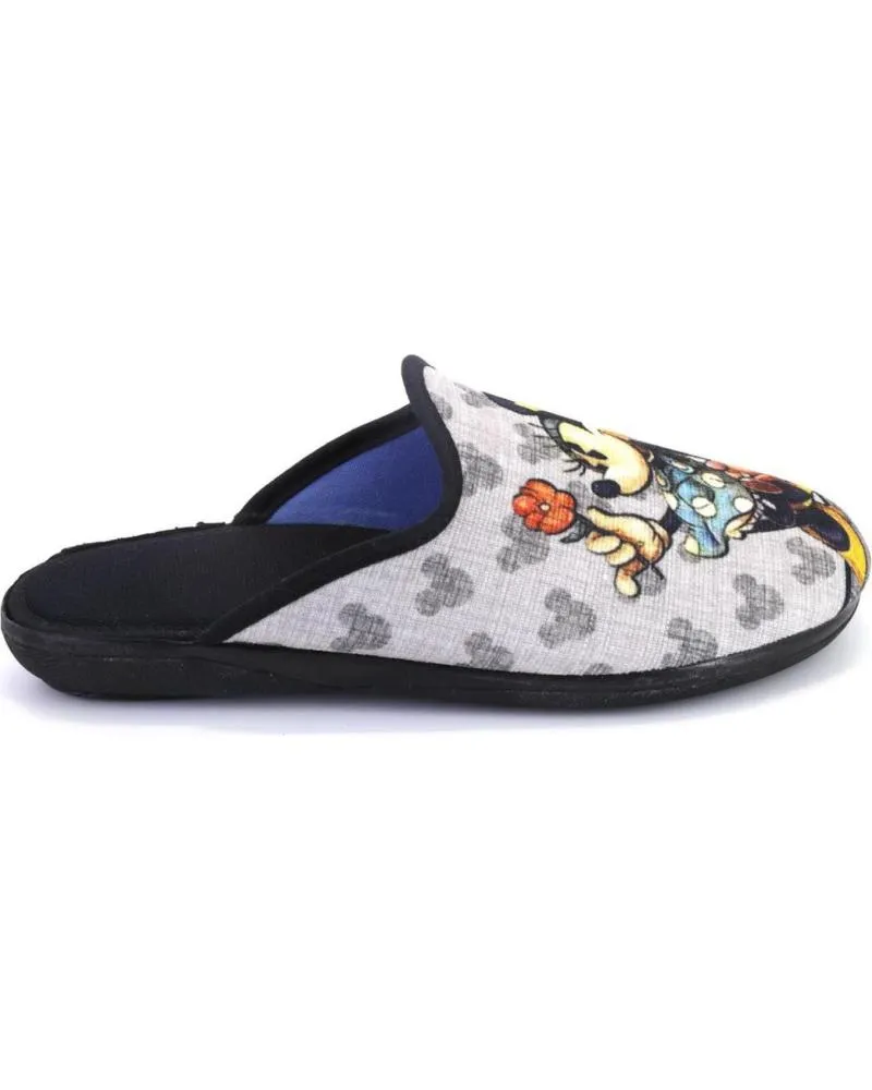 Calzado de casa   de Mujer CARMELO RODRIGUEZ 861 ZAPATILLAS DE CASA DE MUJER  NEGRO
