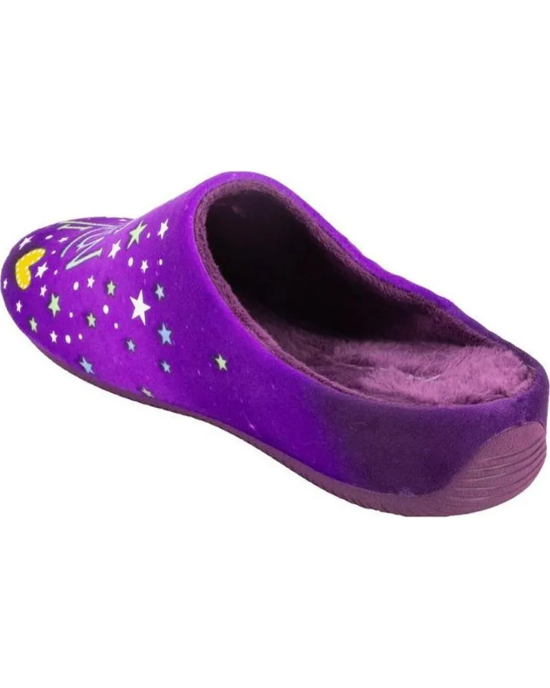 Calzado de casa GARZON  de Mujer 15345 246 ZAPATILLAS DE CASA DE MUJER  MORADO