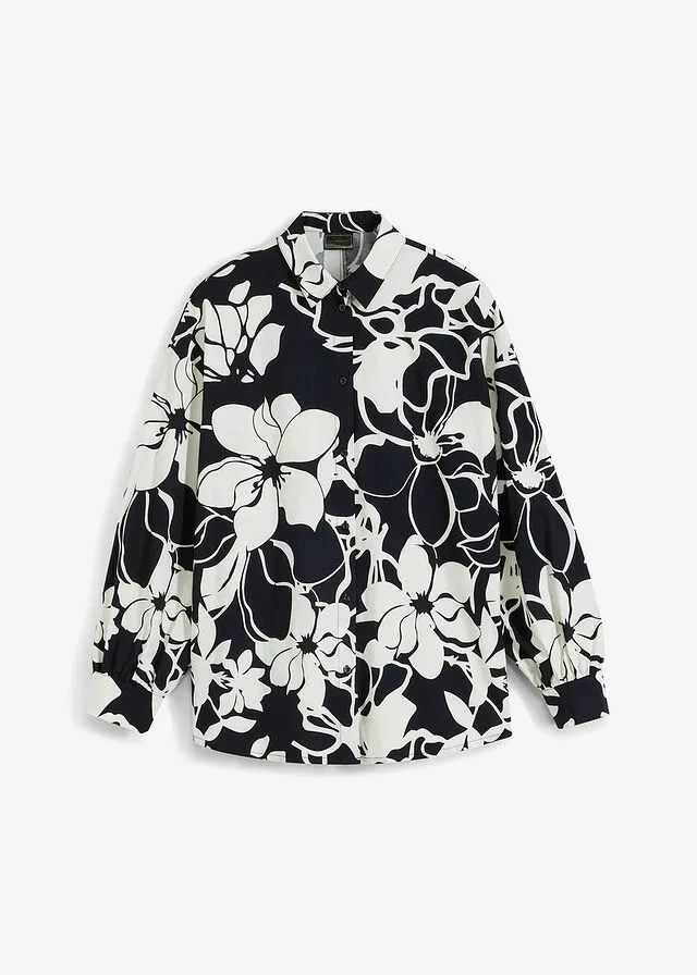 CAMISA BLANCO LANANEGRO ESTAMPADO