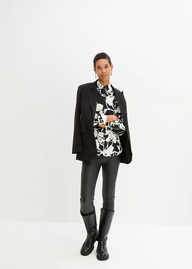CAMISA BLANCO LANANEGRO ESTAMPADO