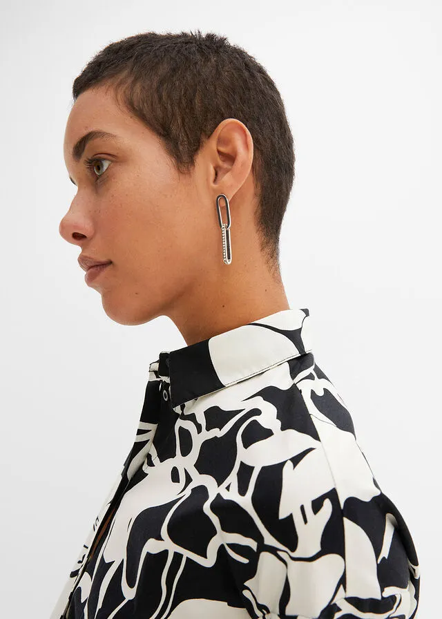 CAMISA BLANCO LANANEGRO ESTAMPADO