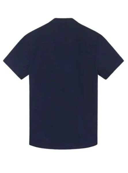 Camisa Mayoral Cuello Mao Marino para Niño