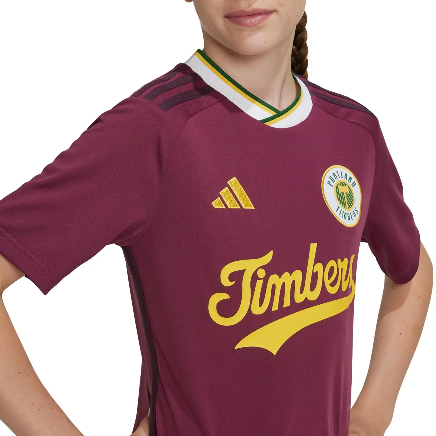 Camiseta adidas 3a Portland Timbers niño 2024