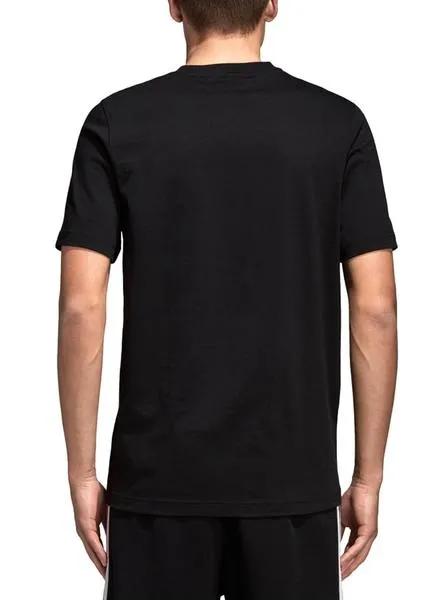 camiseta adidas trefoil negro