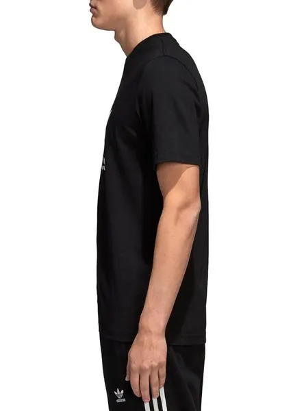 camiseta adidas trefoil negro