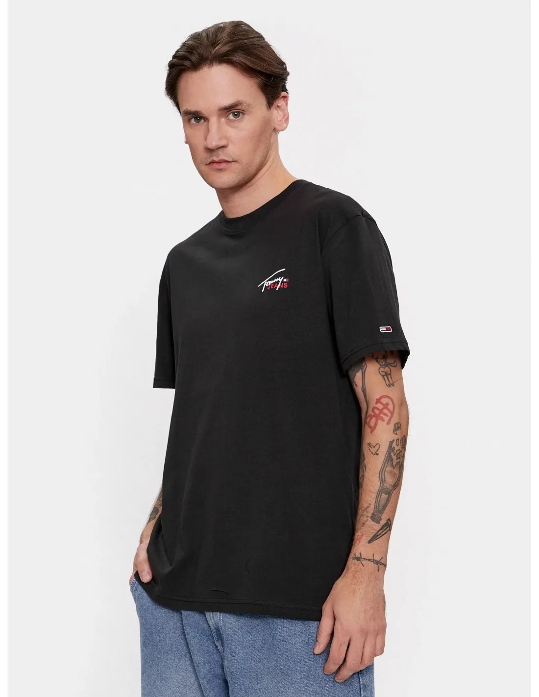 Camiseta Classic small flag de Tommy Jeans