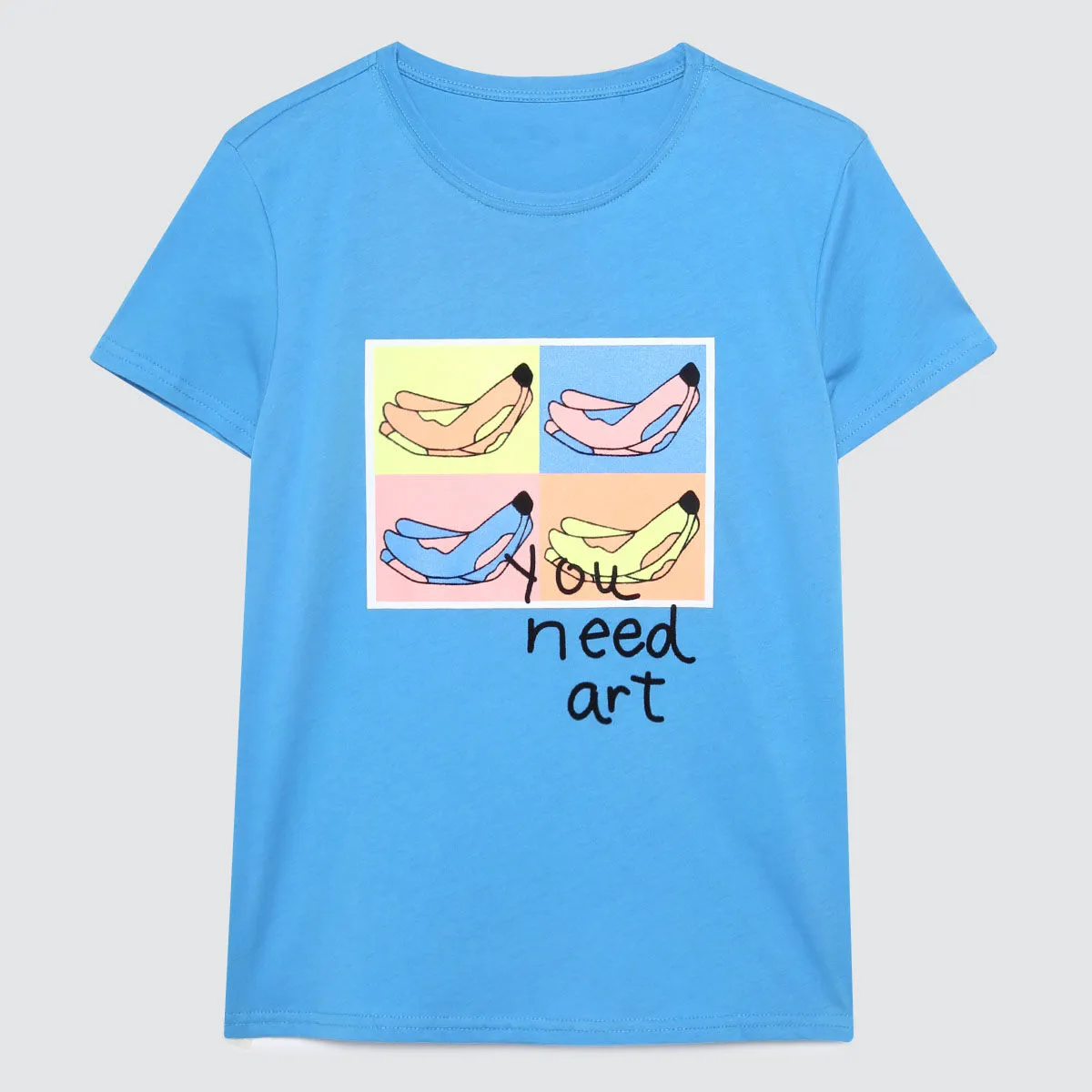 Camiseta Con Estampado de Dibujos