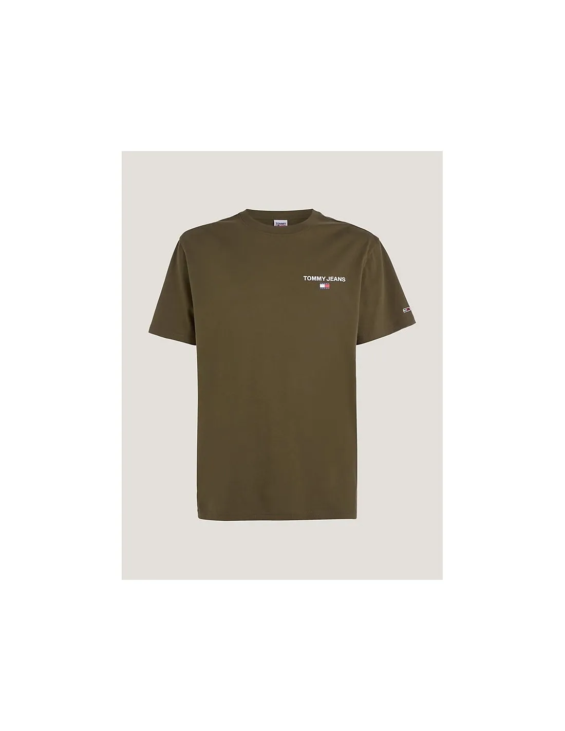 Camiseta con logo trasero y corte clásico de Tommy Jeans