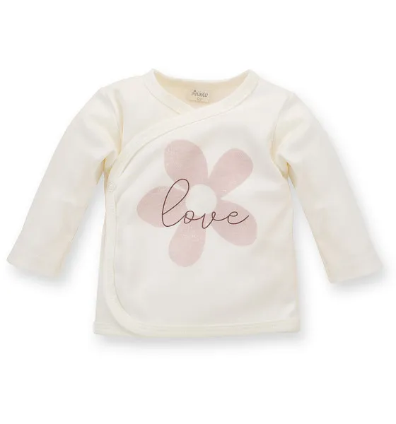 Camiseta cruzada para bebe niña colección Happiness