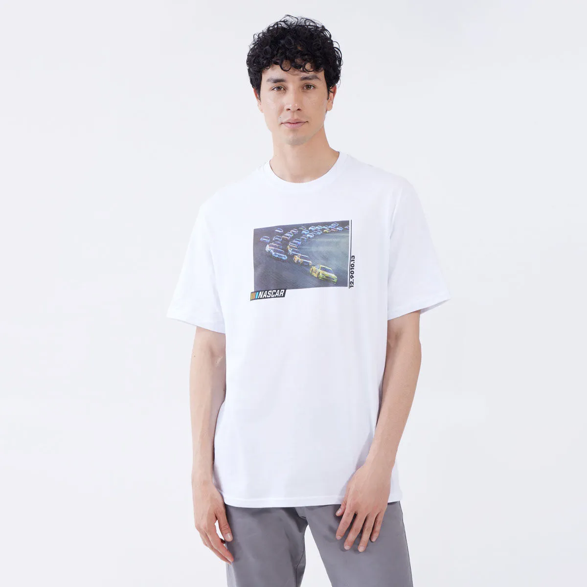 Camiseta Cuello Redondo Con Estampado