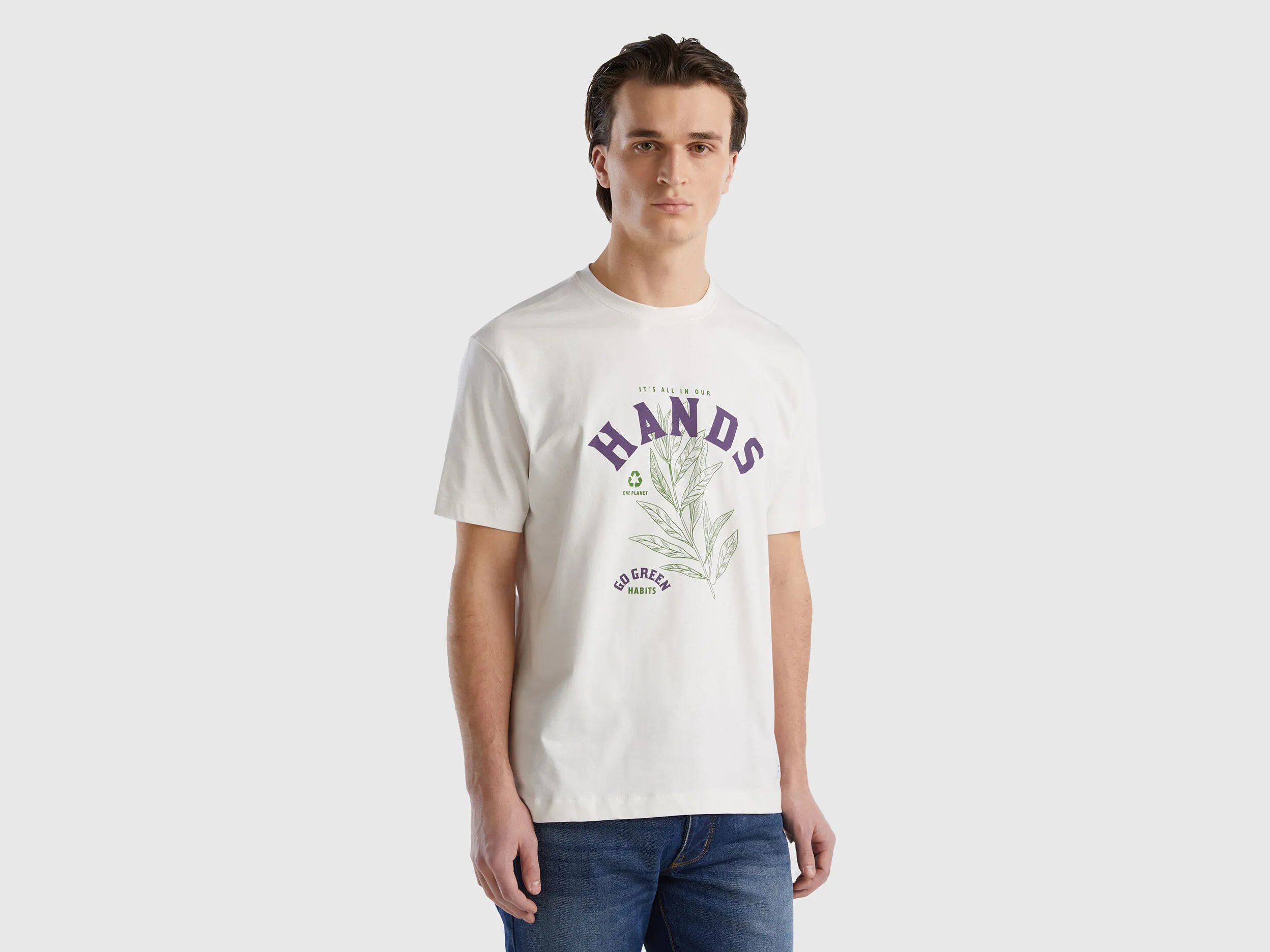 Camiseta de 100 % algodón orgánico