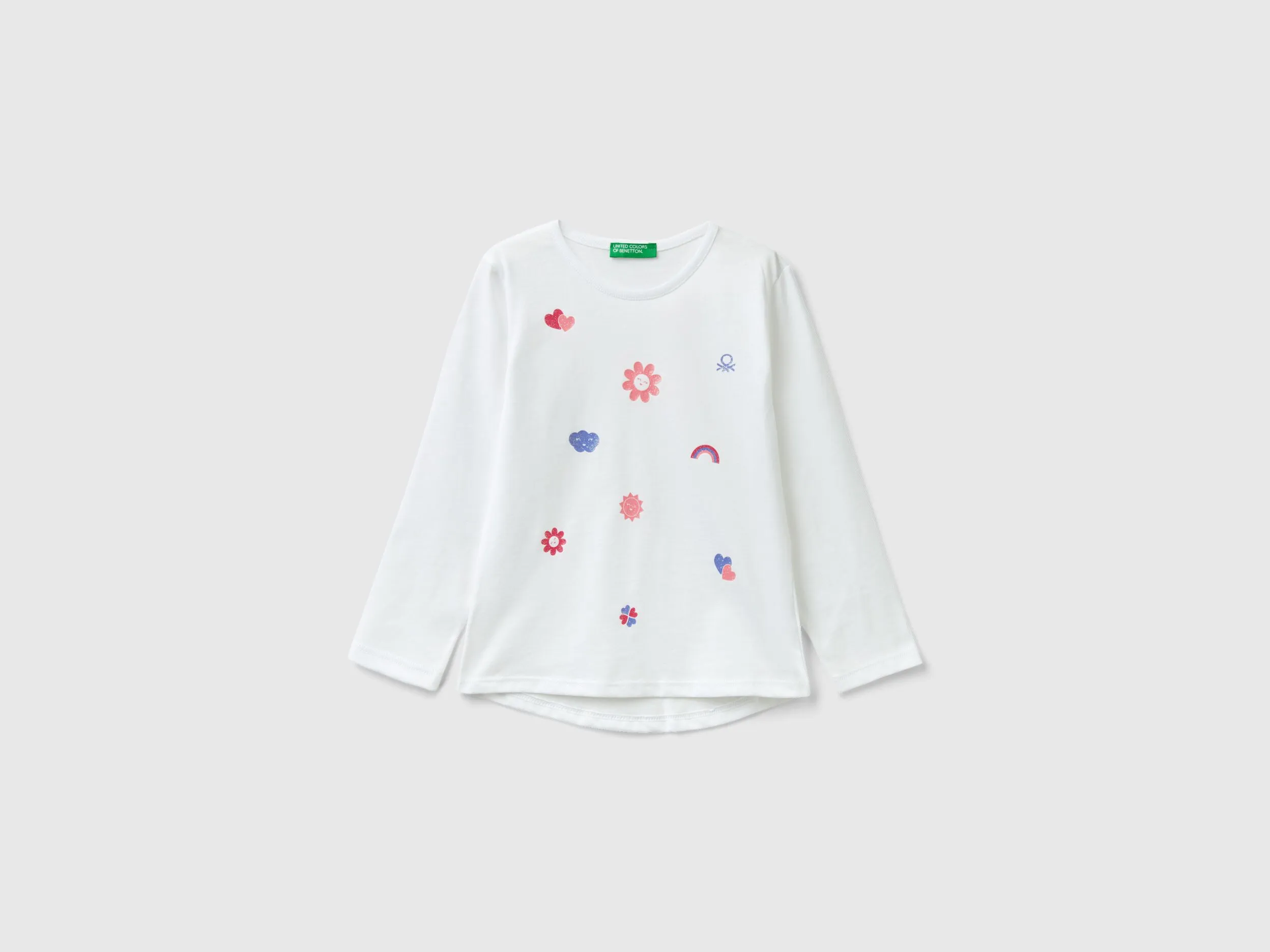 Camiseta de algodón orgánico con estampado