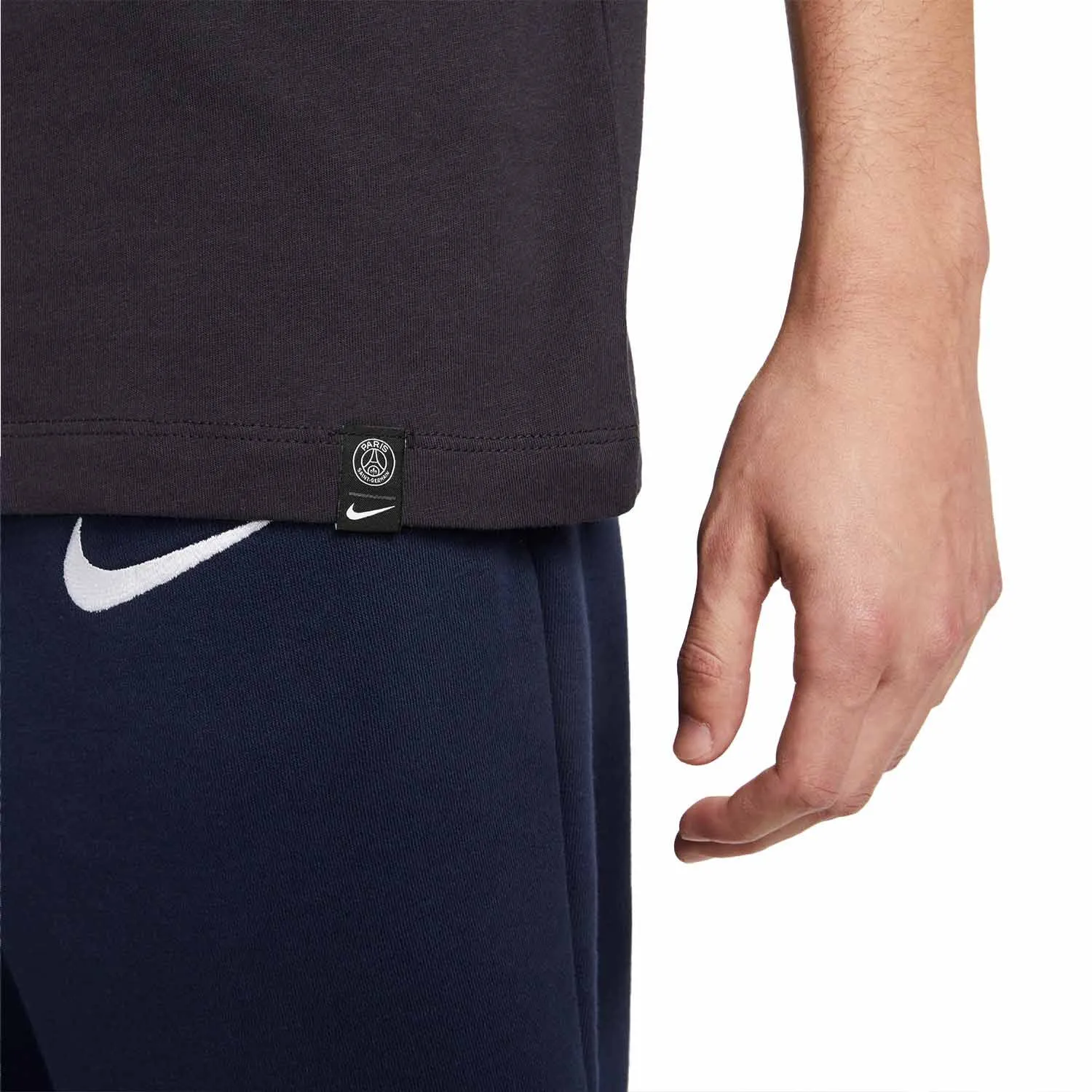 Camiseta de algodón Nike PSG Swoosh