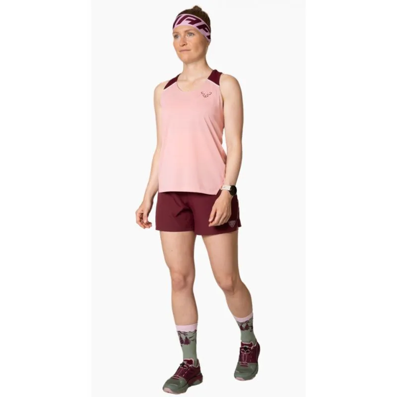 Camiseta de tirantes running/trail para mujer Dynafit SKY TANK (Rosa palo)