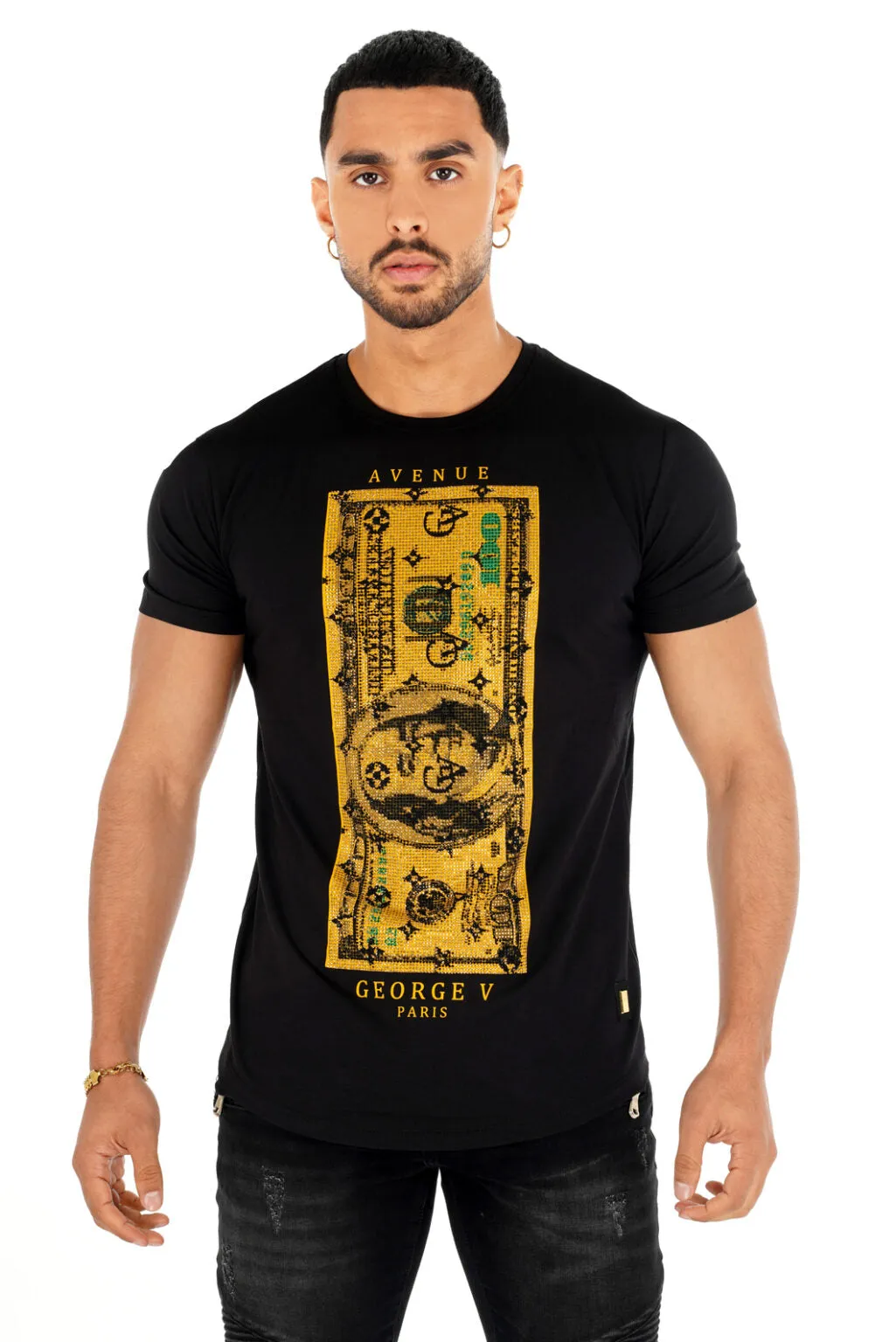 CAMISETA GEORGE V  GV2069 BLACK