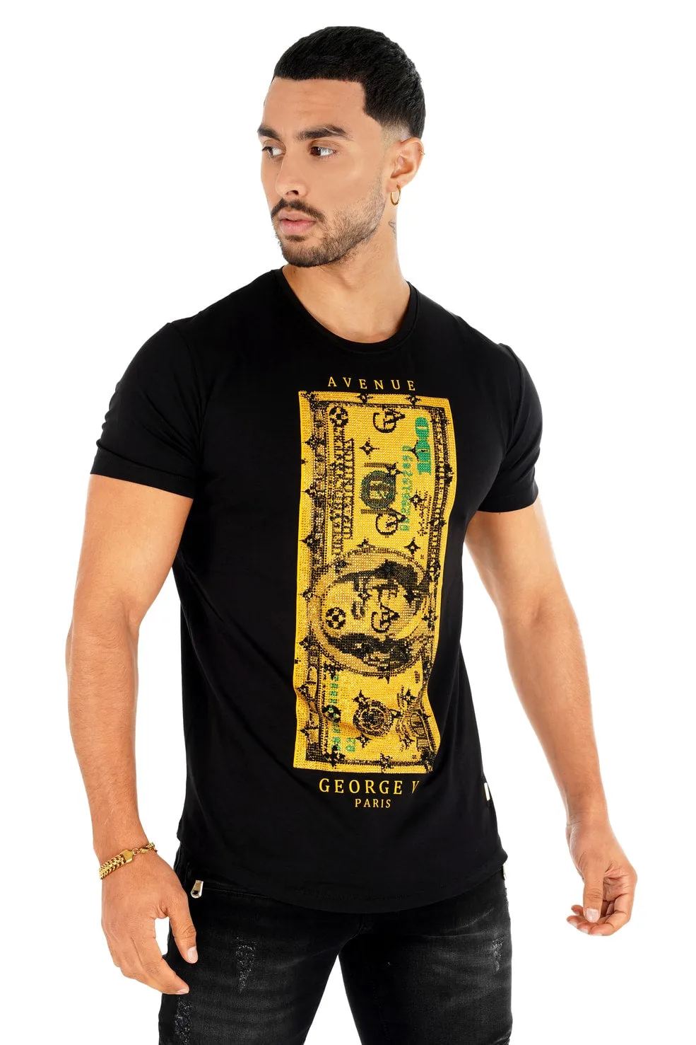 CAMISETA GEORGE V  GV2069 BLACK