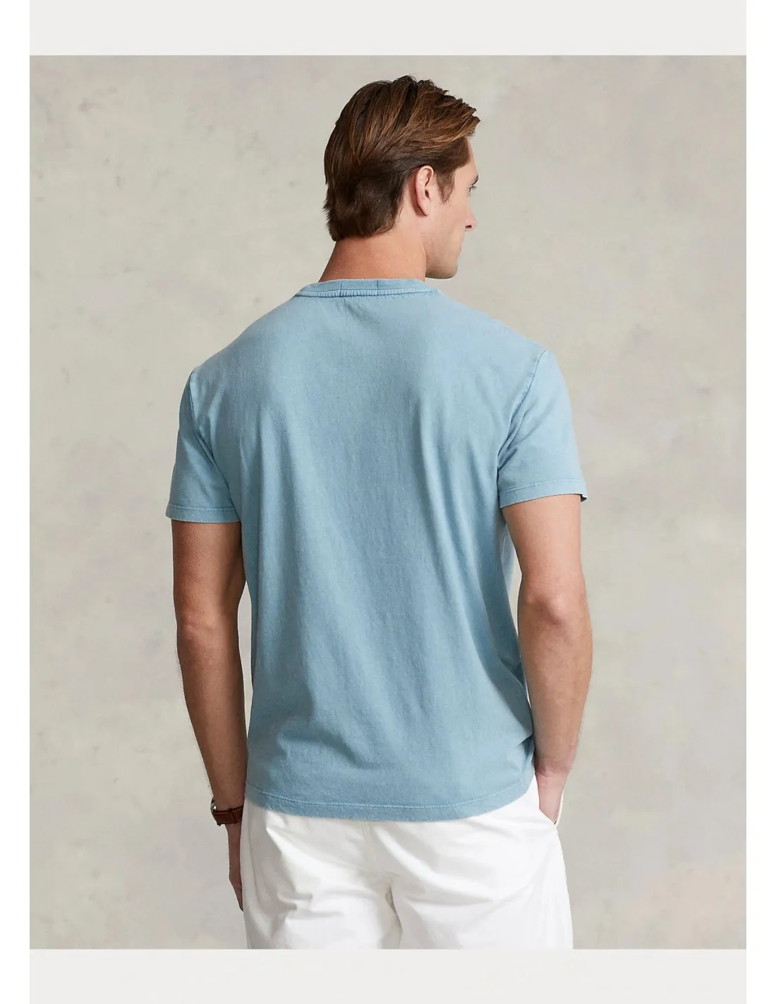 Camiseta Lino Azul