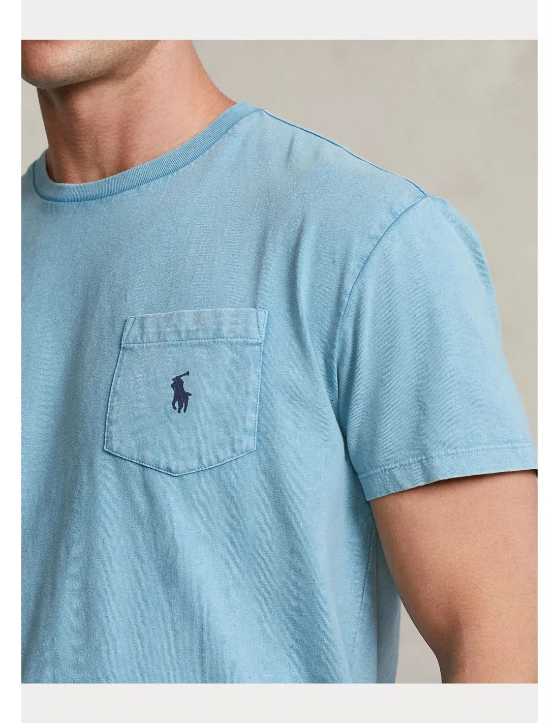 Camiseta Lino Azul