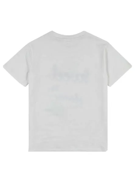 Camiseta Name It Diba Blanco Para Niña