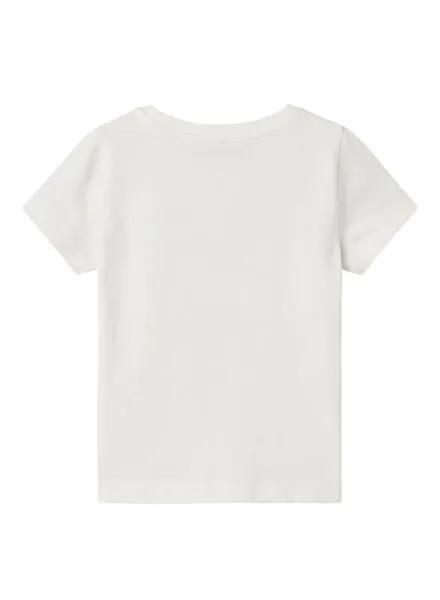 Camiseta Name It Hanne Blanco Para Niña