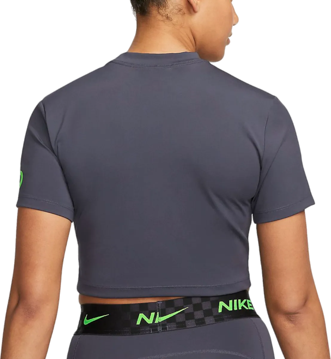 Camiseta Nike W NP DF GRX SS CROP TOP