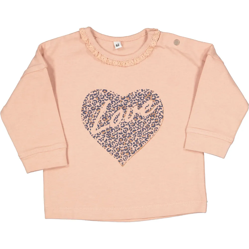Camiseta para niña recién nacida Tela elástica
