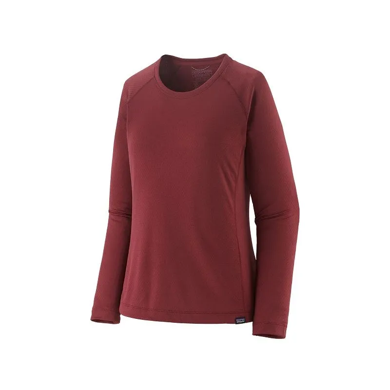 Camiseta Patagonia Cap Mw Crew (Sequoia Red) Mujer