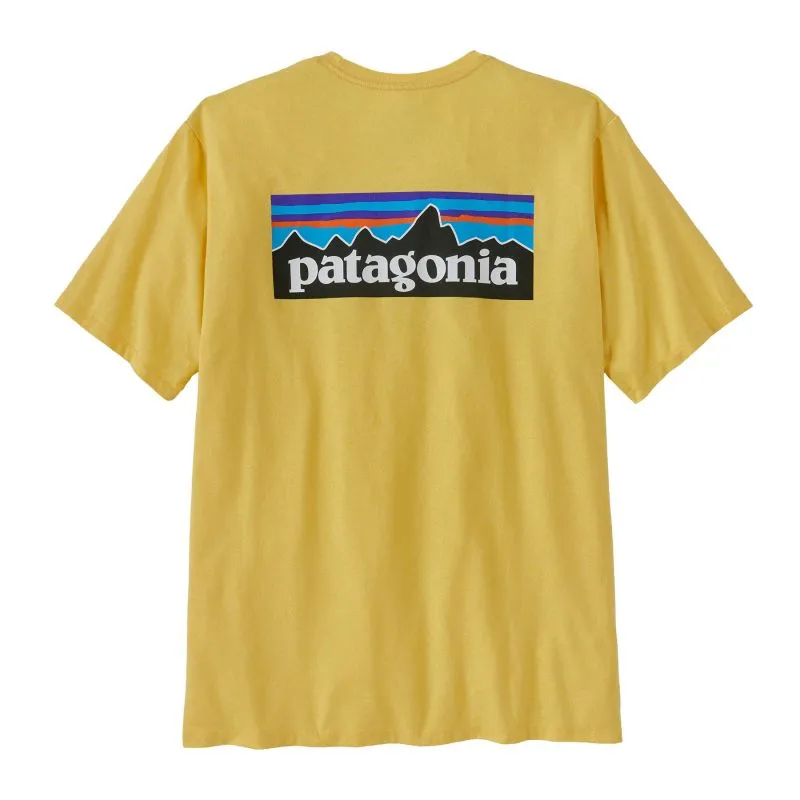 CAMISETA PATAGONIA M'S P6 LOGO RESPONSIBILITEE (MILLED YELLOW) HOMBRE