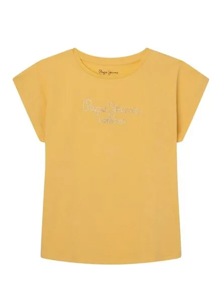Camiseta Pepe Jeans Nuria Amarillo para Niña