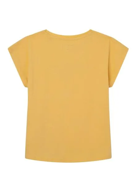 Camiseta Pepe Jeans Nuria Amarillo para Niña