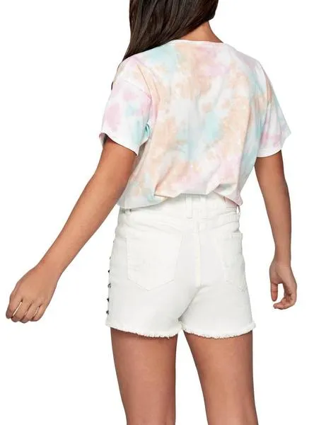 camiseta pepe jeans perle multicolor para niña