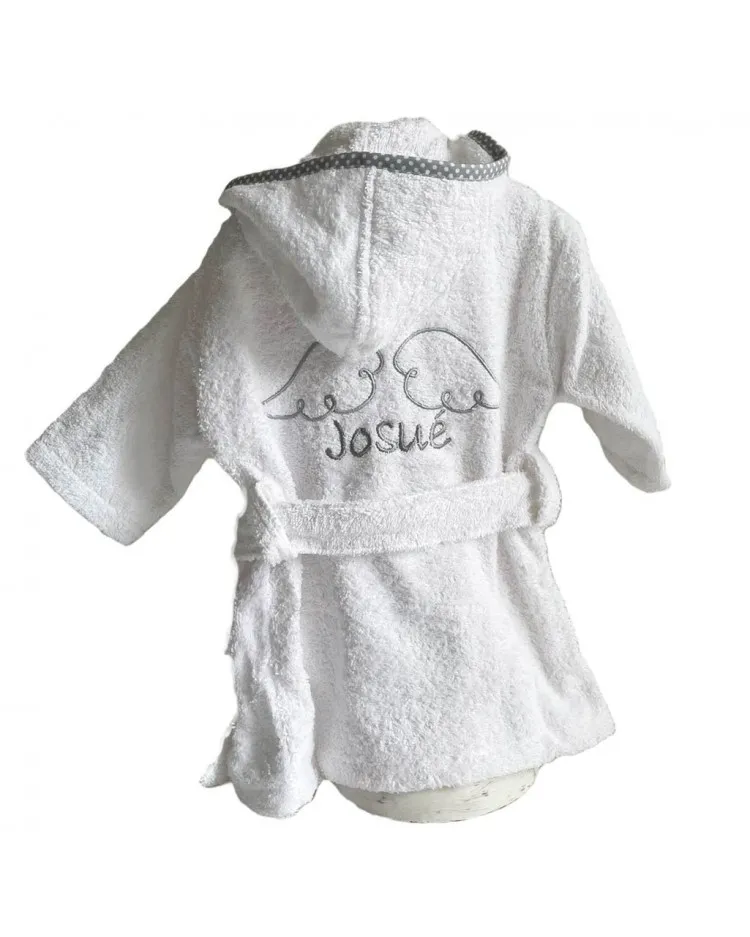 Canastilla de bebe representativa en Gris