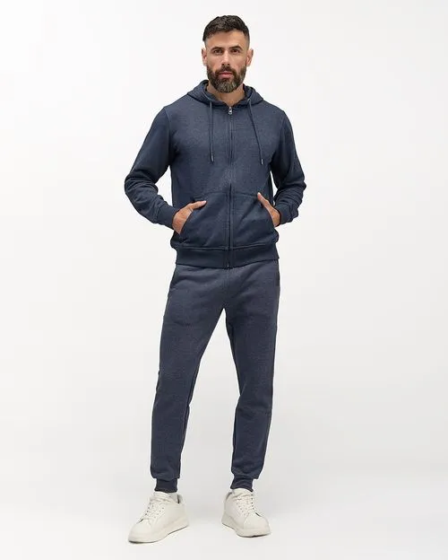 Casaca Hombre Carlos Core Azul Poly
