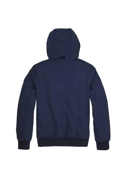 cazadora tommy hilfiger essential azul para niño