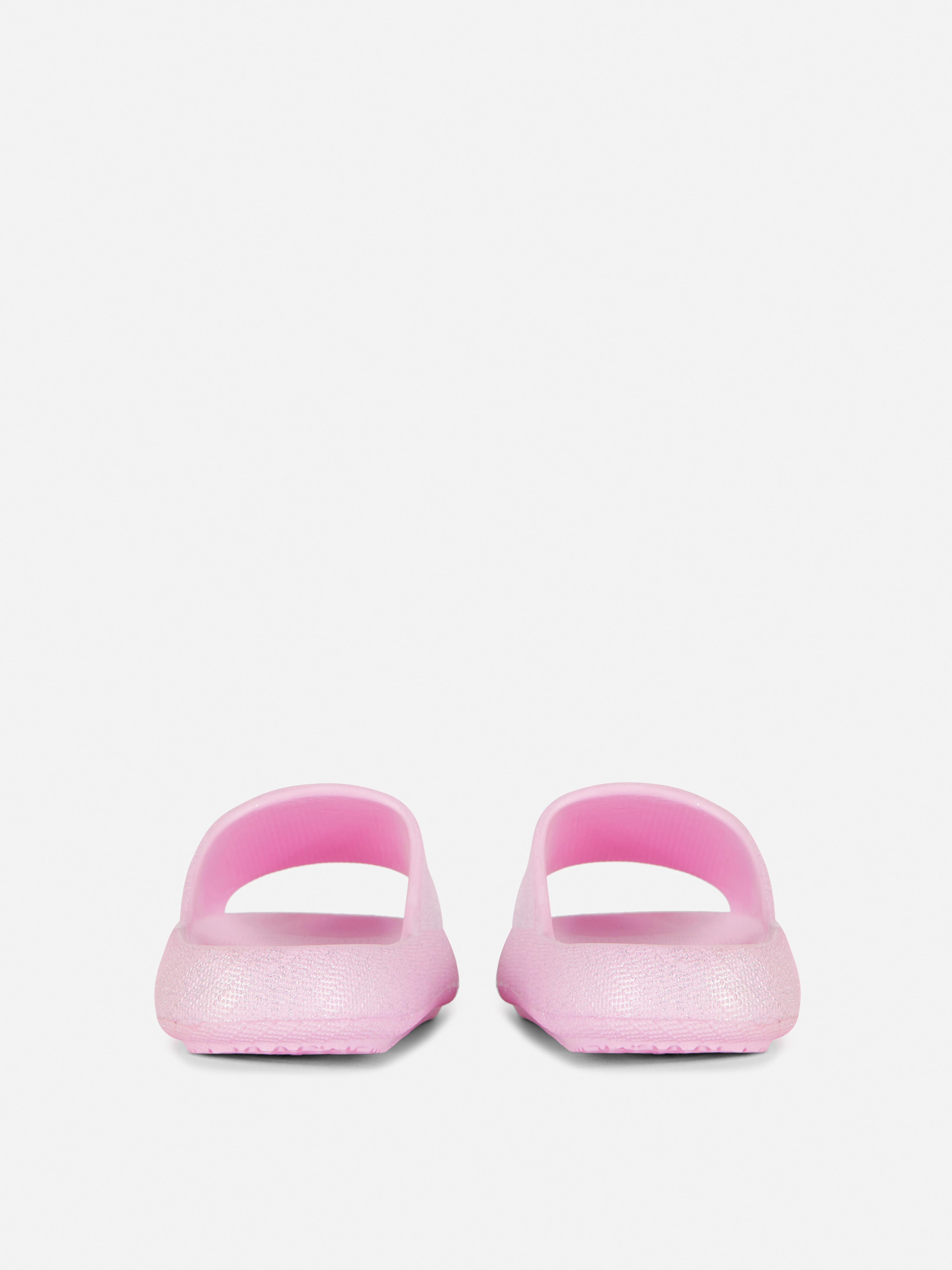 Chanclas de piscina con purpurina