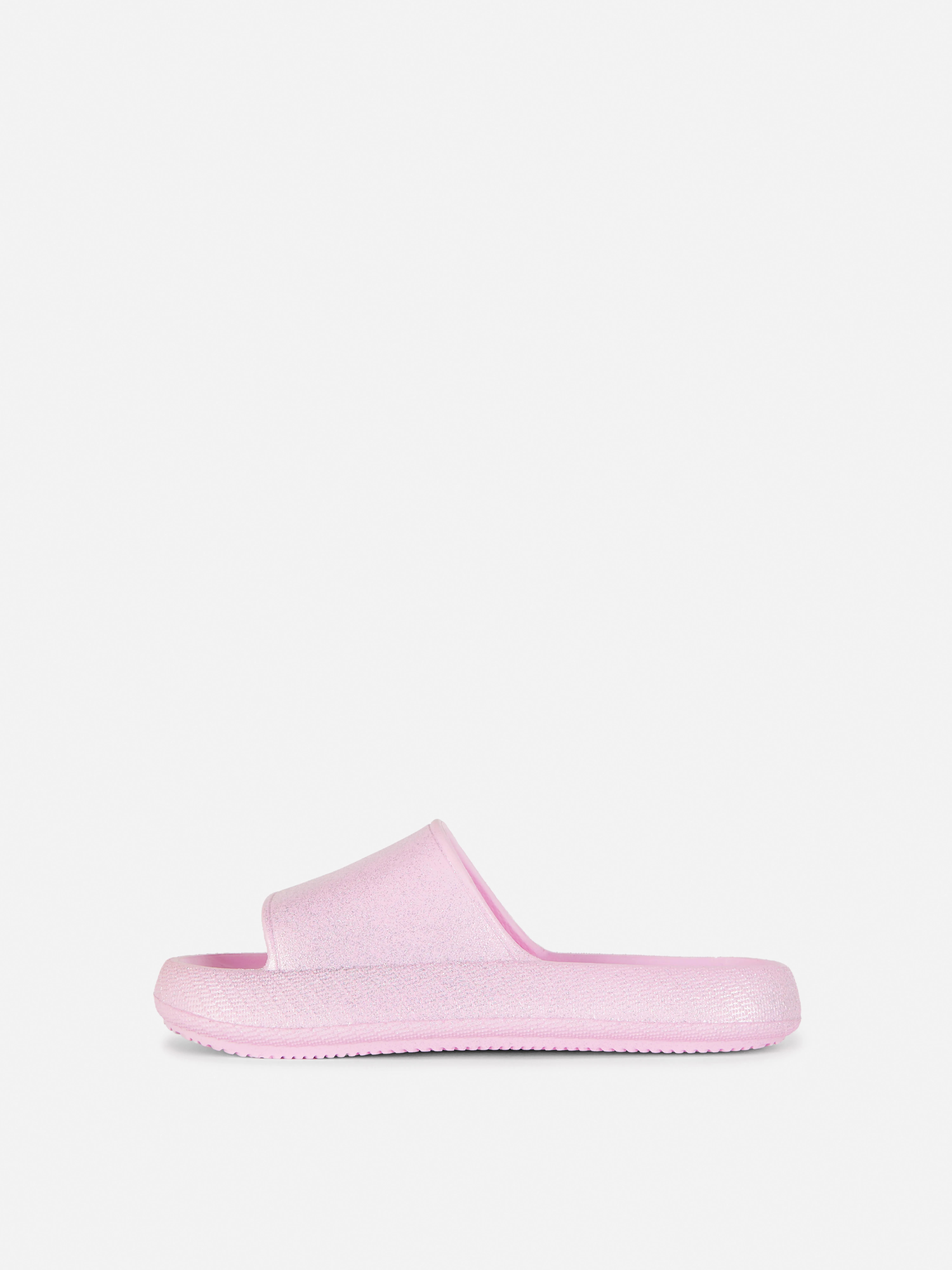 Chanclas de piscina con purpurina
