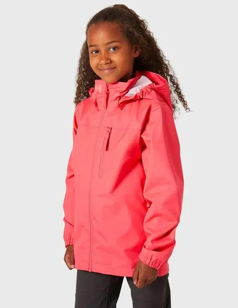 Chaqueta Helly Hansen Crew Midlayer rosa para niño y niña