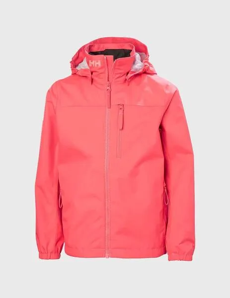 Chaqueta Helly Hansen Crew Midlayer rosa para niño y niña