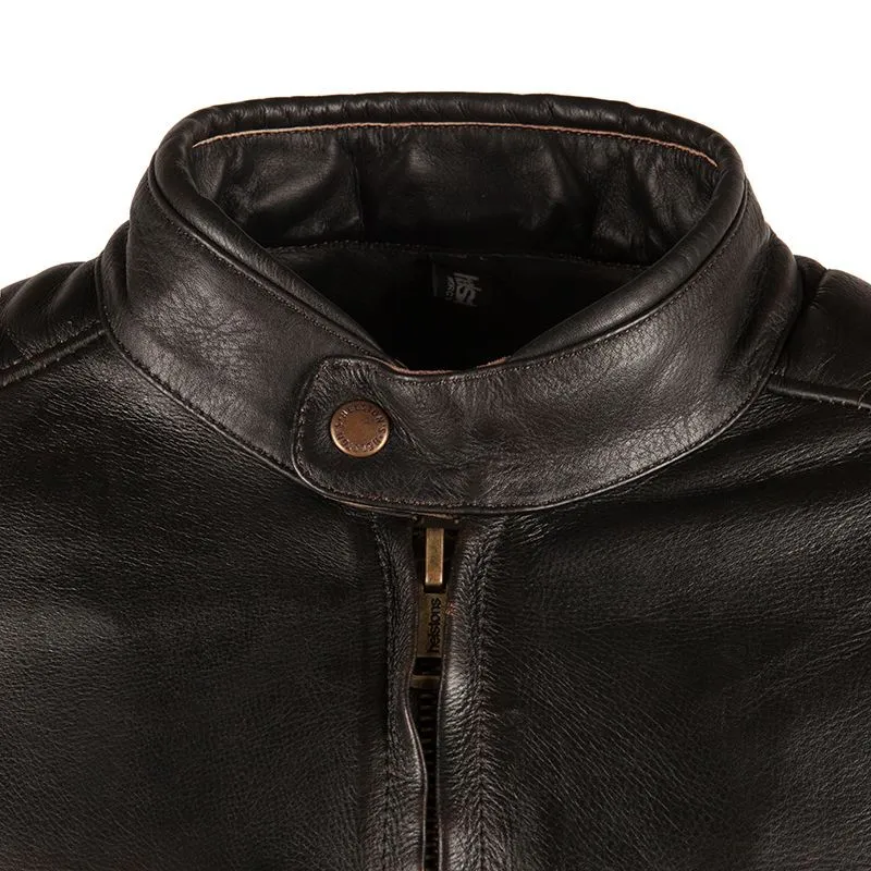 Chaqueta Helstons PISTA Oldies Brown