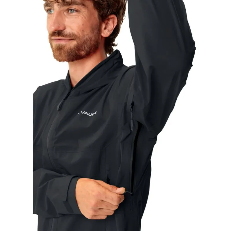Chaqueta impermeable para hombre Vaude Simony 2.5L Jacket IV (negro)