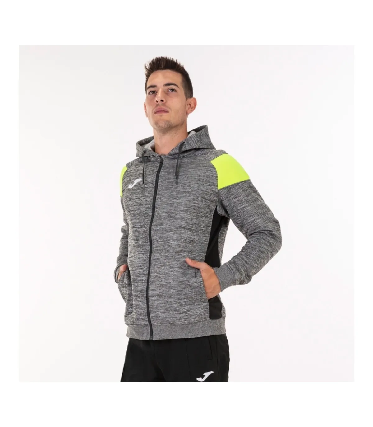 CHAQUETA JOMA CAPUCHA POLY CREW III MELAAMANEG