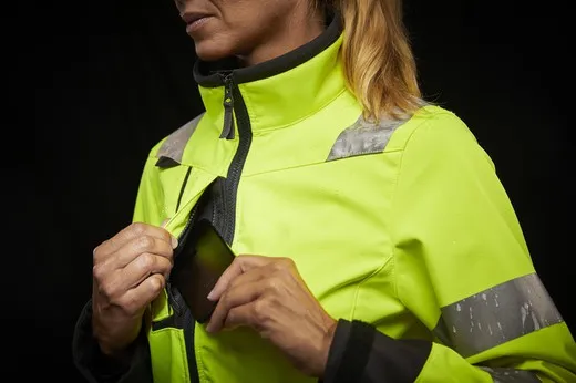 Chaqueta luna w hi vis softshell Helly Hansen