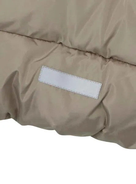 Chaqueta Name It Music Puffer Beige para Niño