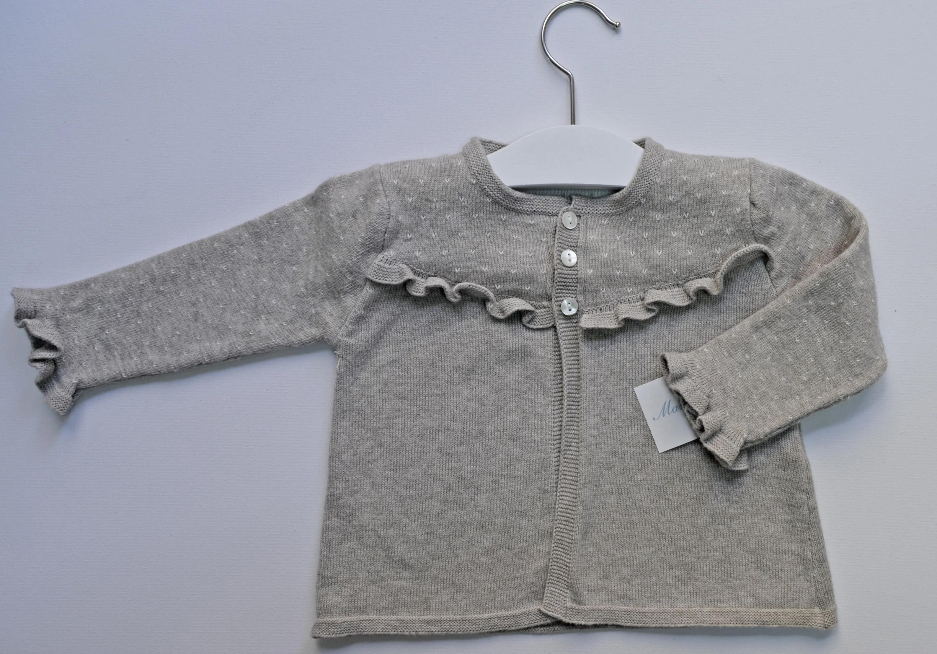 CHAQUETA PARA NIñA COLOR PIEDRA. MONISIMA. PV