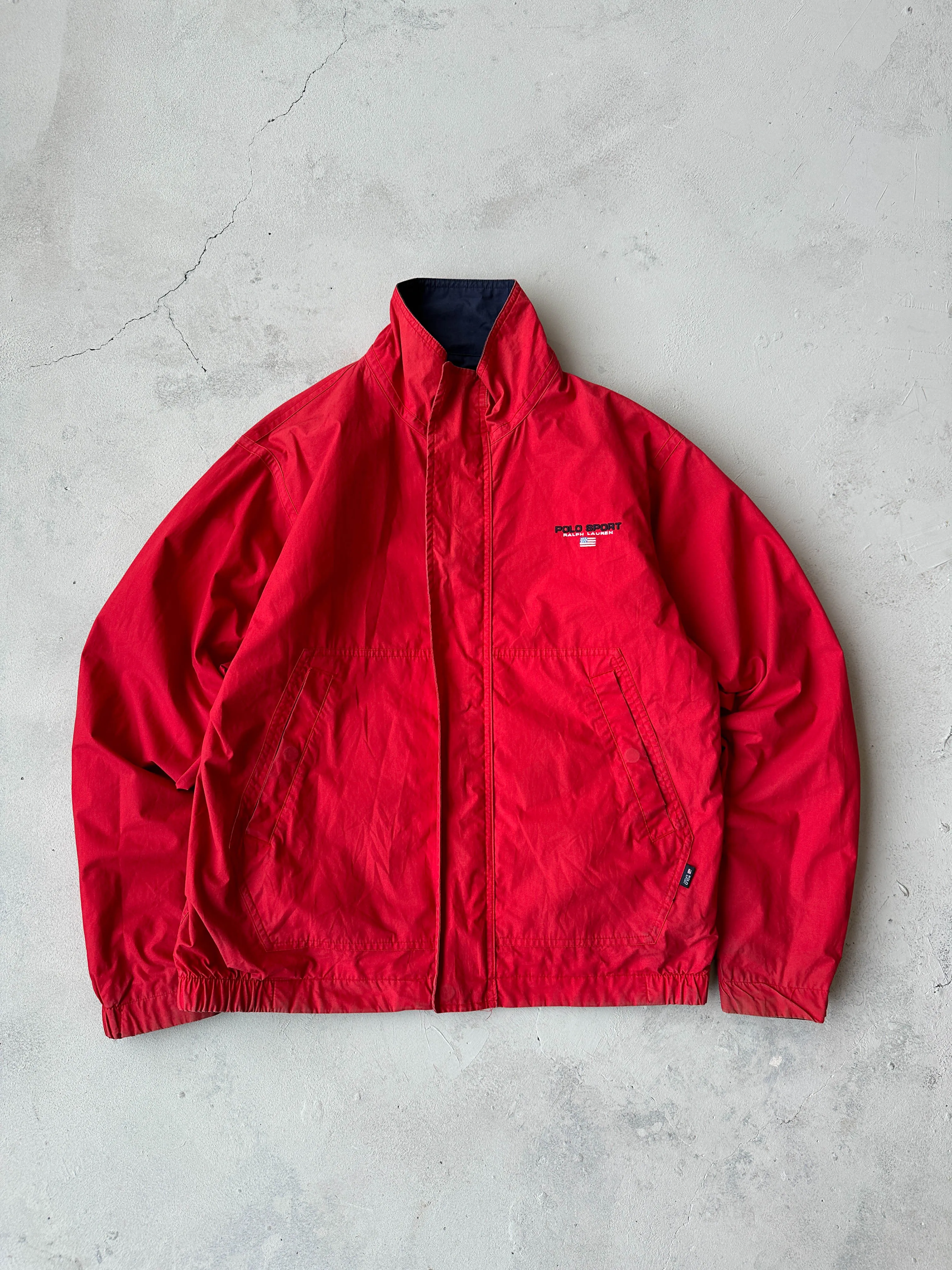 Chaqueta Ralph Lauren Polo Sport vintage reversible