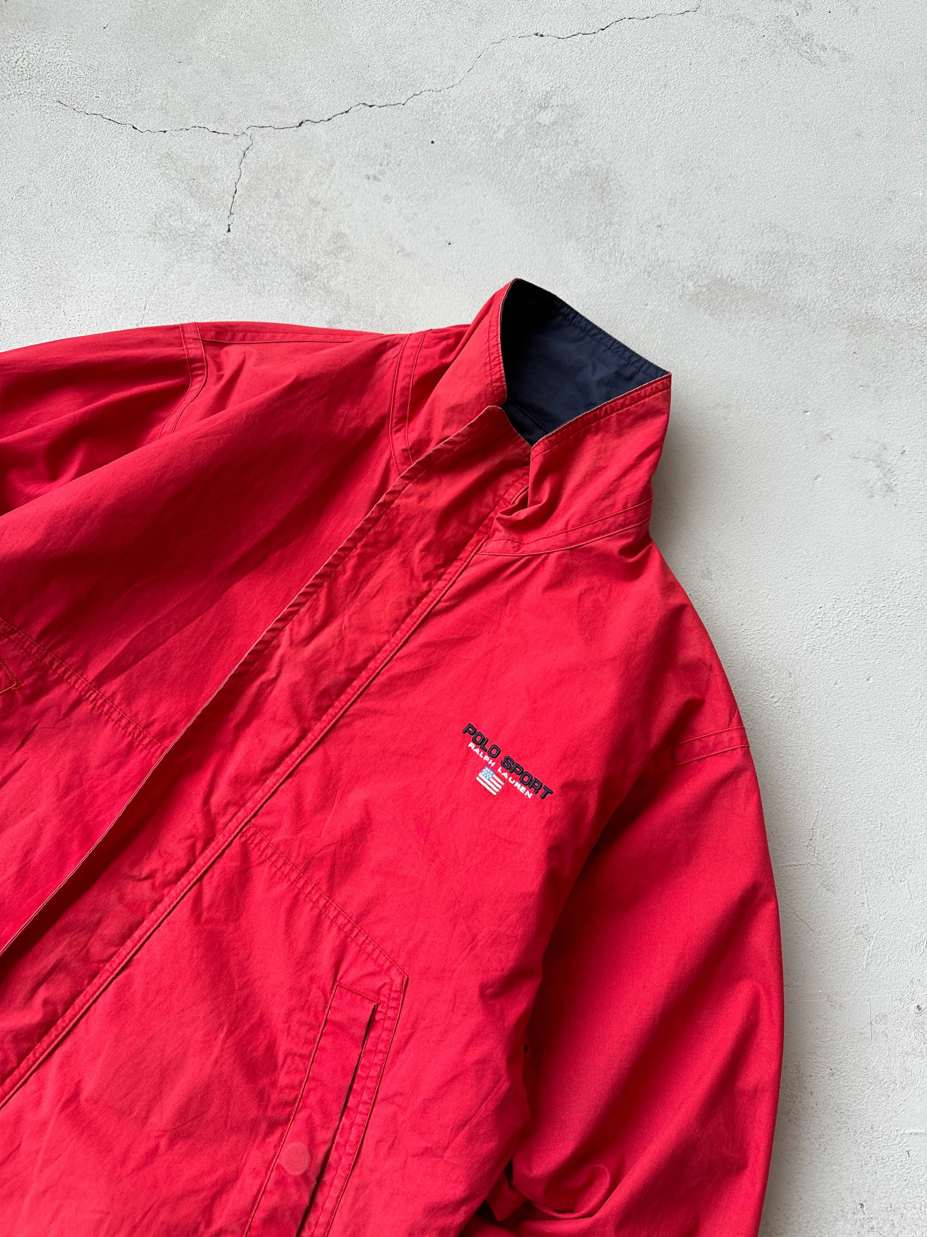 Chaqueta Ralph Lauren Polo Sport vintage reversible