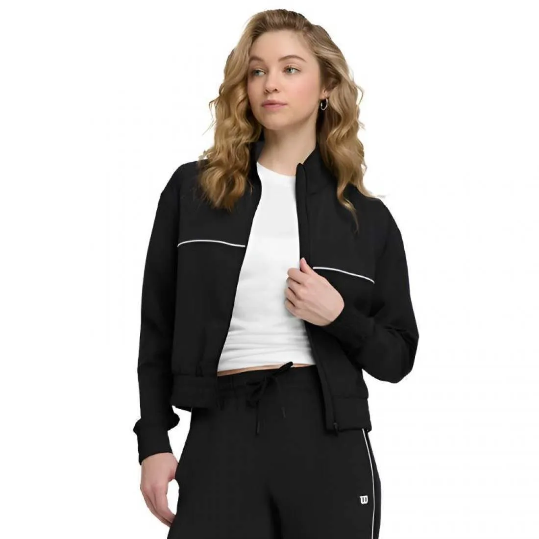Chaqueta Wilson Team Warm Up Negro Mujer | Wilson