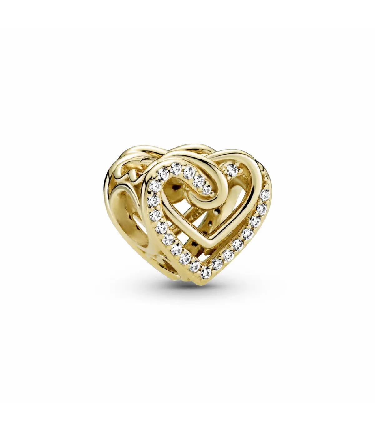 CHARM PANDORA SHINE CORAZONES ENTRELAZADOS BRILLANTES  769270C01