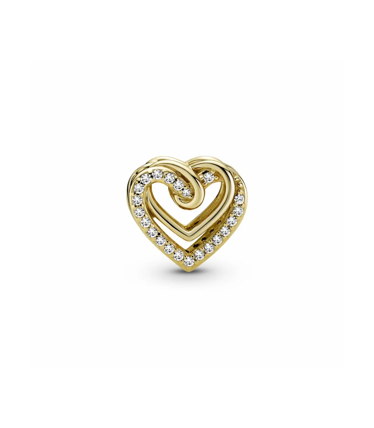 CHARM PANDORA SHINE CORAZONES ENTRELAZADOS BRILLANTES  769270C01