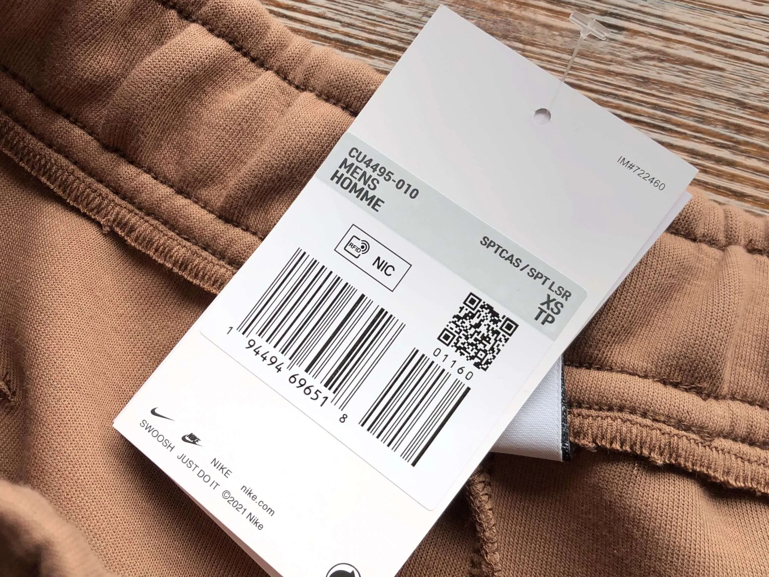Chándal Nike Tech Fleece Beige